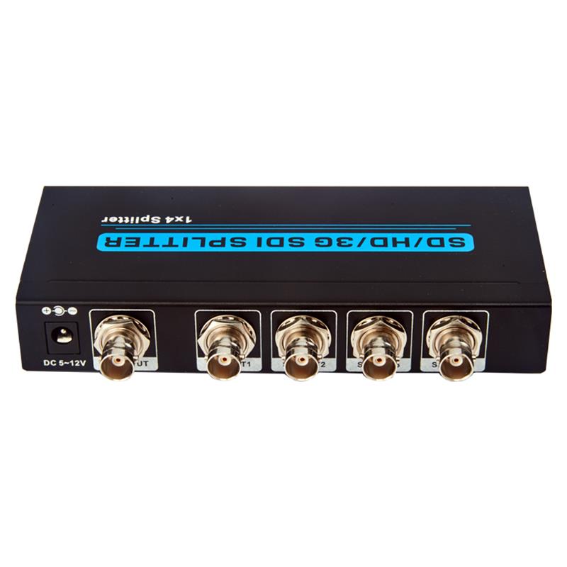 SD / HD / 3G SDI 1x4 SPLITTER Suport 1080P