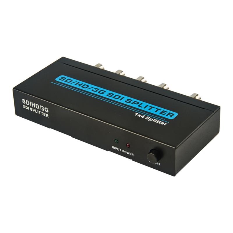 SD / HD / 3G SDI 1x4 SPLITTER Suport 1080P