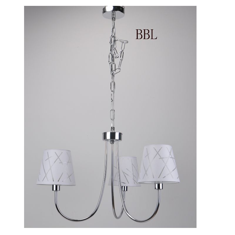 Lampă Pendant cu nuanță de țesătură 3pcs