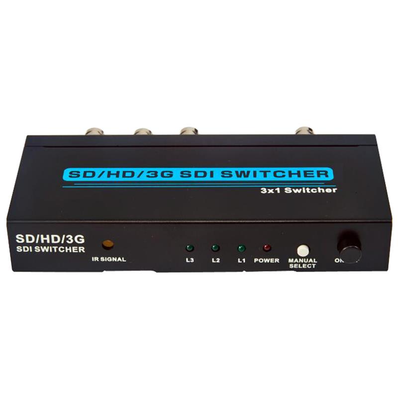 SD/HD/3G SDI 3x1 Suport SWITHER 1080P