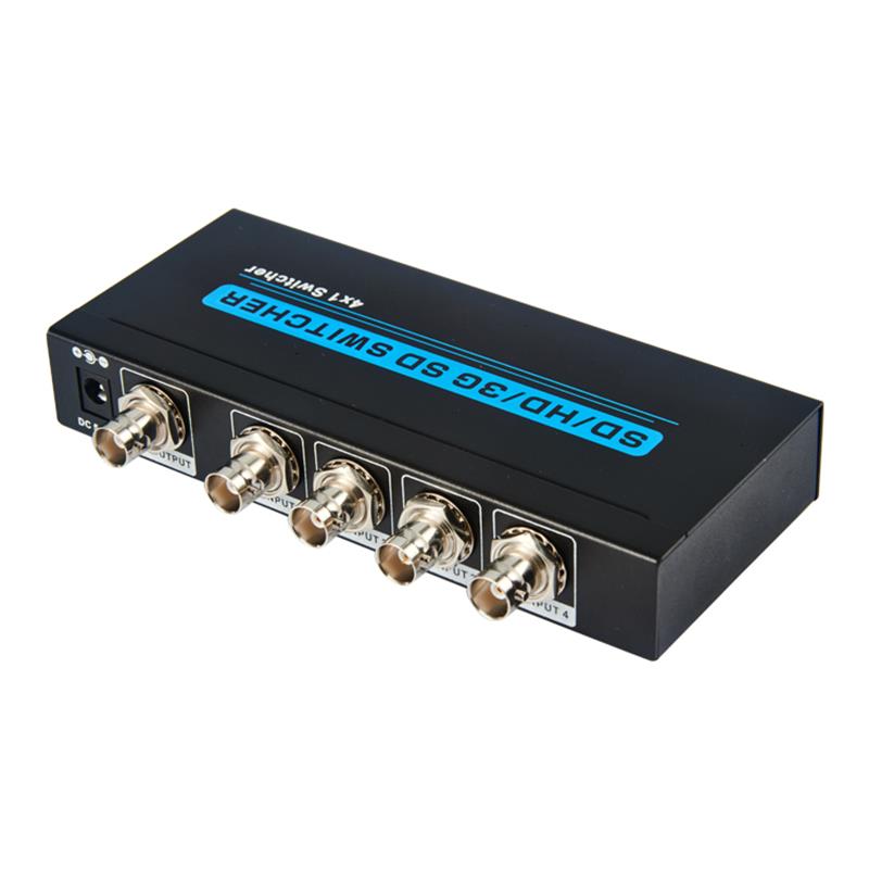 SD/HD/3G SDI 4x1 Suport SWITHER 1080P
