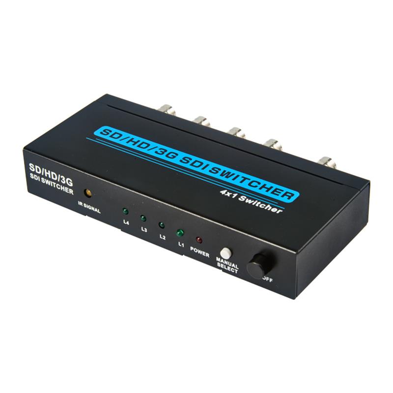 SD/HD/3G SDI 4x1 Suport SWITHER 1080P