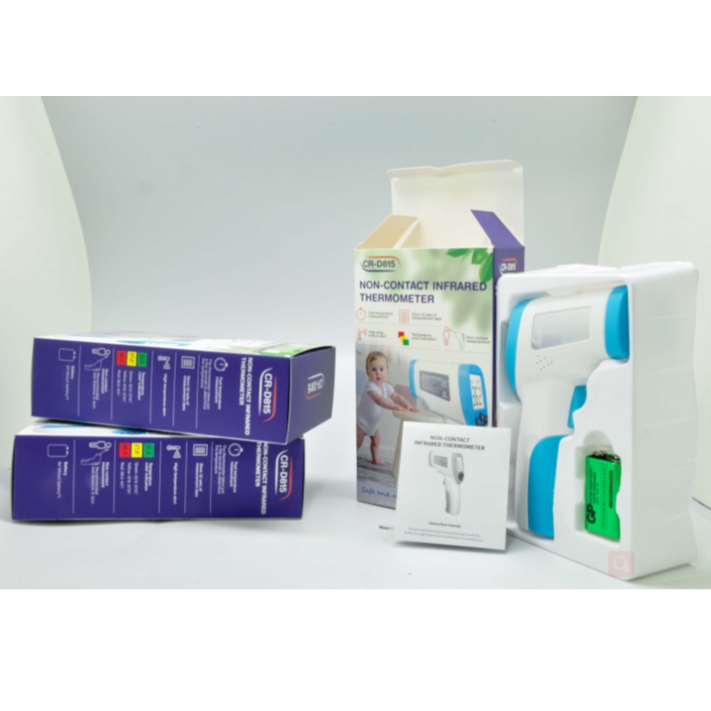 Termometru cu infraroșu fără contact aprobat de FCC CE