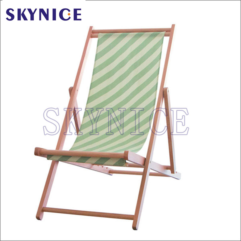 Outdoor Mobilture Sunshine Wood Beach Chair