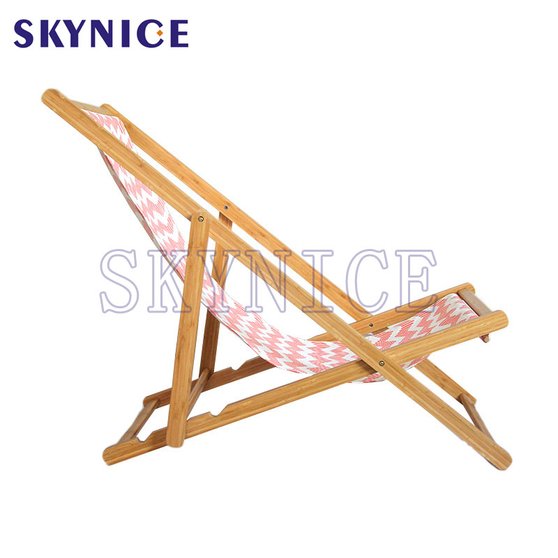 Outdoor Canvas Recline Sling Garden Paito Beach Chads