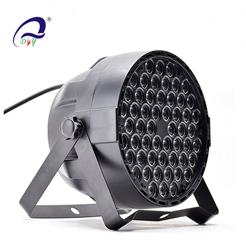 PL100 54PCS LED pot lumina cu corp plastic pentru nuntă