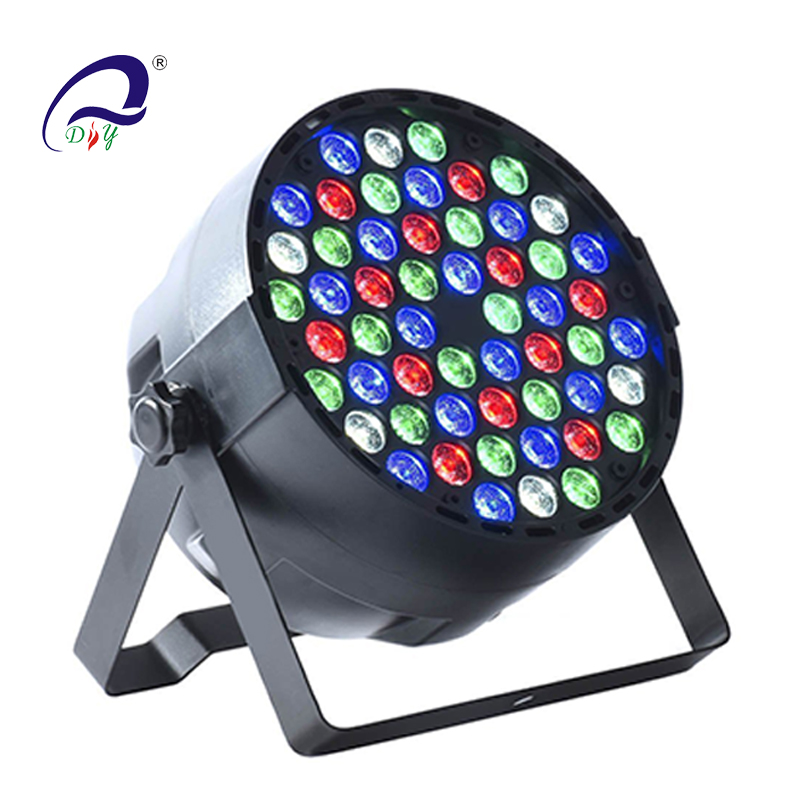 PL100 54PCS LED pot lumina cu corp plastic pentru nuntă