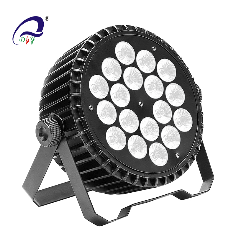 PL35 18PCS Silent Aluminum LED Wash Par club de noapte Light