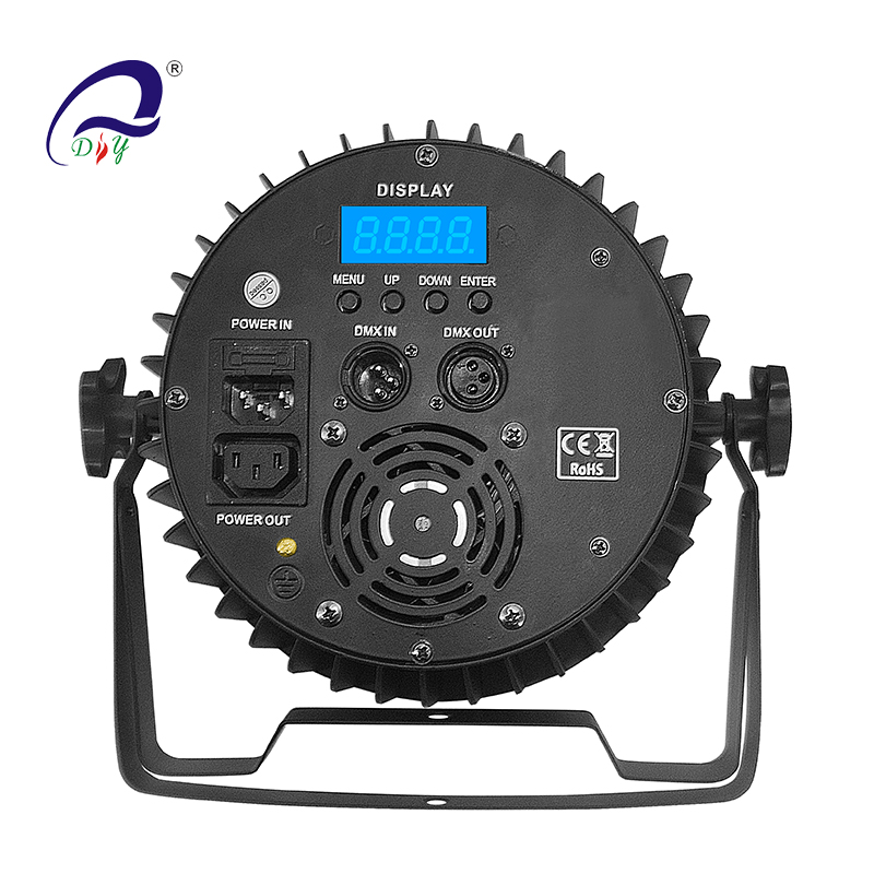 PL35 18PCS Silent Aluminum LED Wash Par club de noapte Light