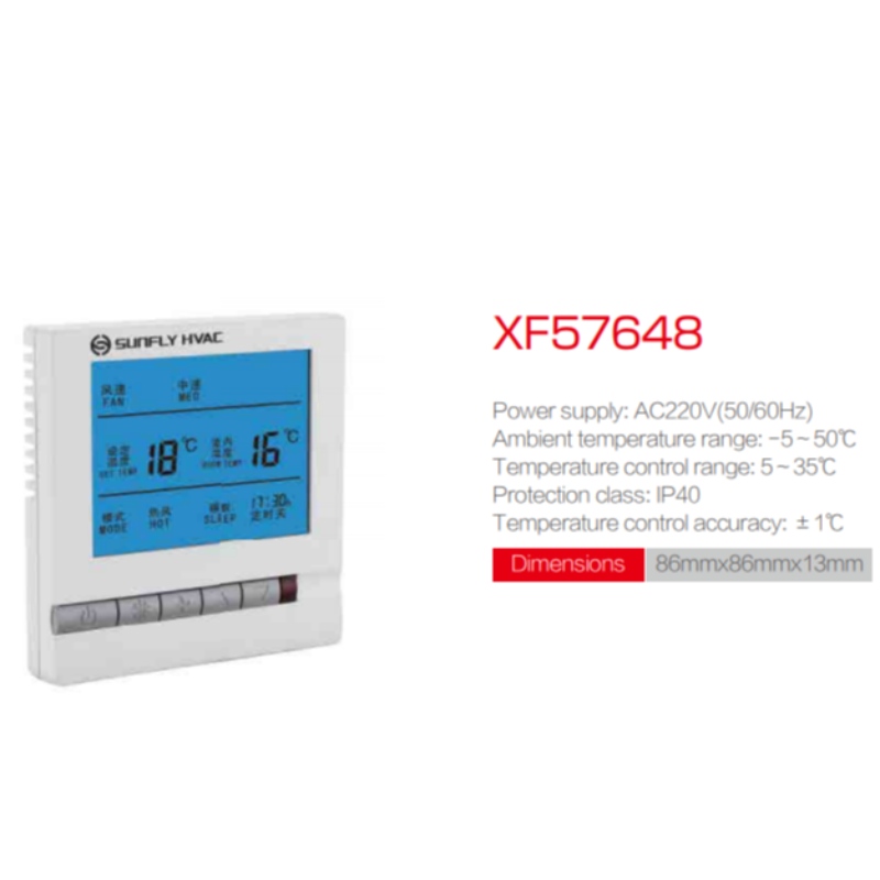 Sunfly XF57648 Reglementare Termostat Reglare digitală a temperaturii