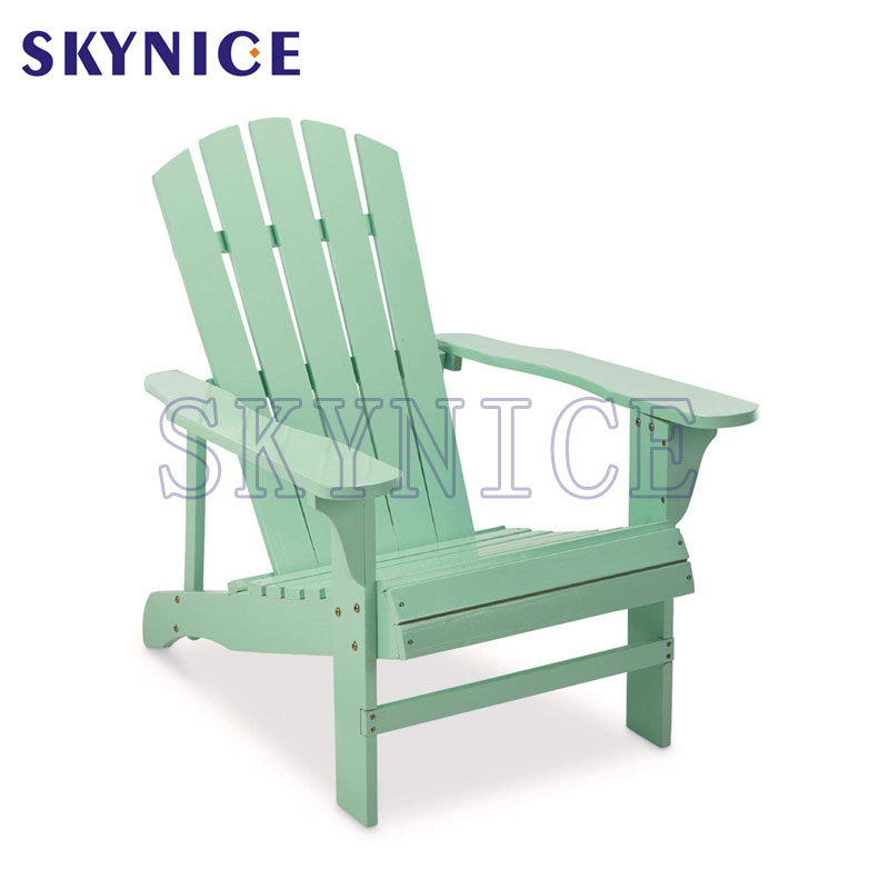 Outdoor Patio Furniture Reclining Beach Wood Garden Chair