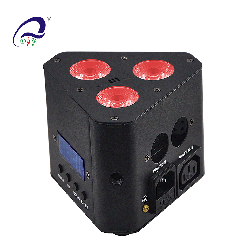 PL103B Truss LED baterie par lumina cu RGBW 4 IN 1