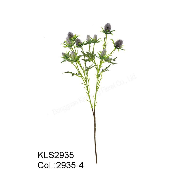 68cm Sea Holly Spray x 10