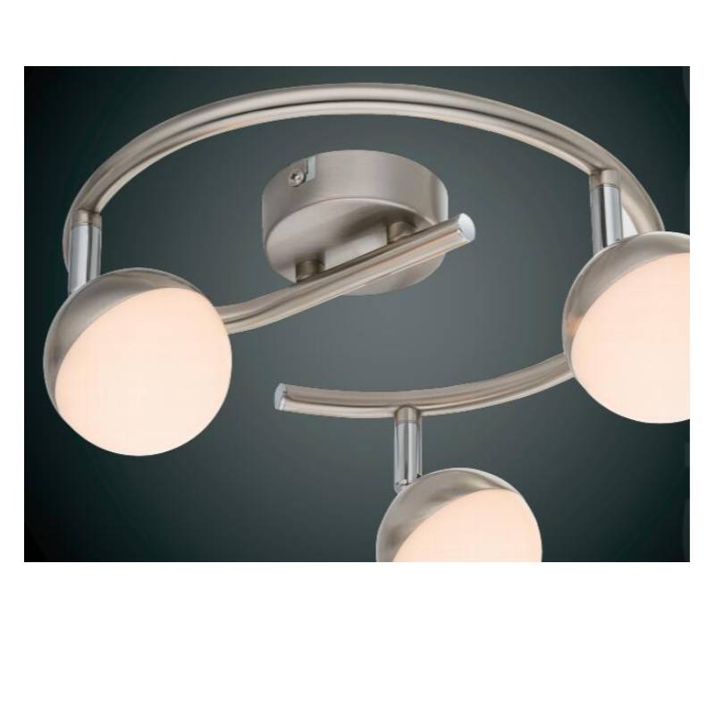 LED-ul de înaltă tensiune spot-3, cu umbră din plastic cu jumătate de sferă