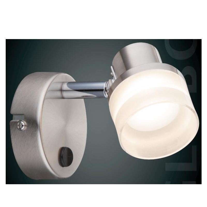 Iluminat de înaltă tensiune LED-spot-1, cu nuanță de plastic cilindru