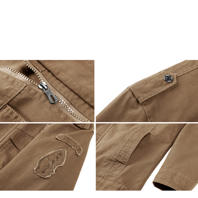 Lucrări Jacheta de lână HOT Vânzare Plain Bomber Pilot straturi plus dimensiunea groasă cald cald