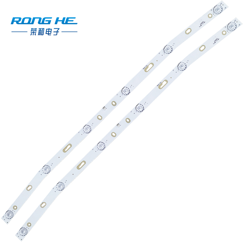 Preț de fabrică MS-L1084, 6 lumini 6V cu lentile optice triunghi (U Style) benzi de retroiluminare LED