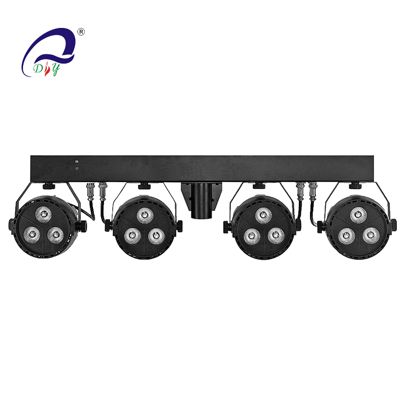 PL-31H 12PCS*4IN1 LED Par poate seta pentru Disco