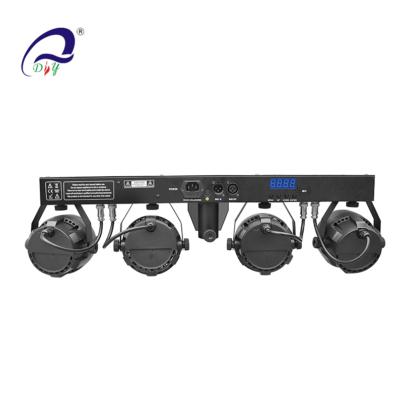 PL-31H 12PCS*4IN1 LED Par poate seta pentru Disco