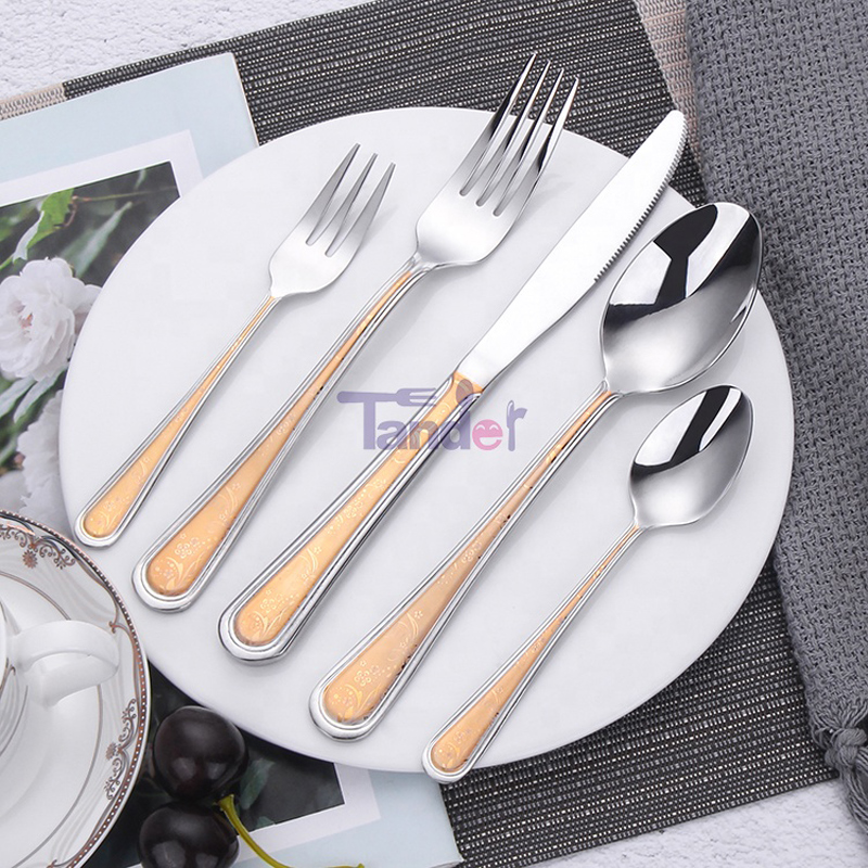 Elvetian home oglinda polonez laser inox oțel inoxidabil placat argintărie 72pcs tacâmuri set cu servieta de aluminiu