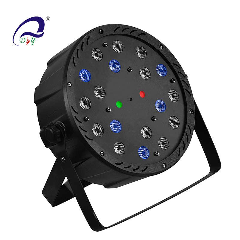 PL103 18PCS RGB LED Laser Par Stage Light pentru nuntă și petrecere