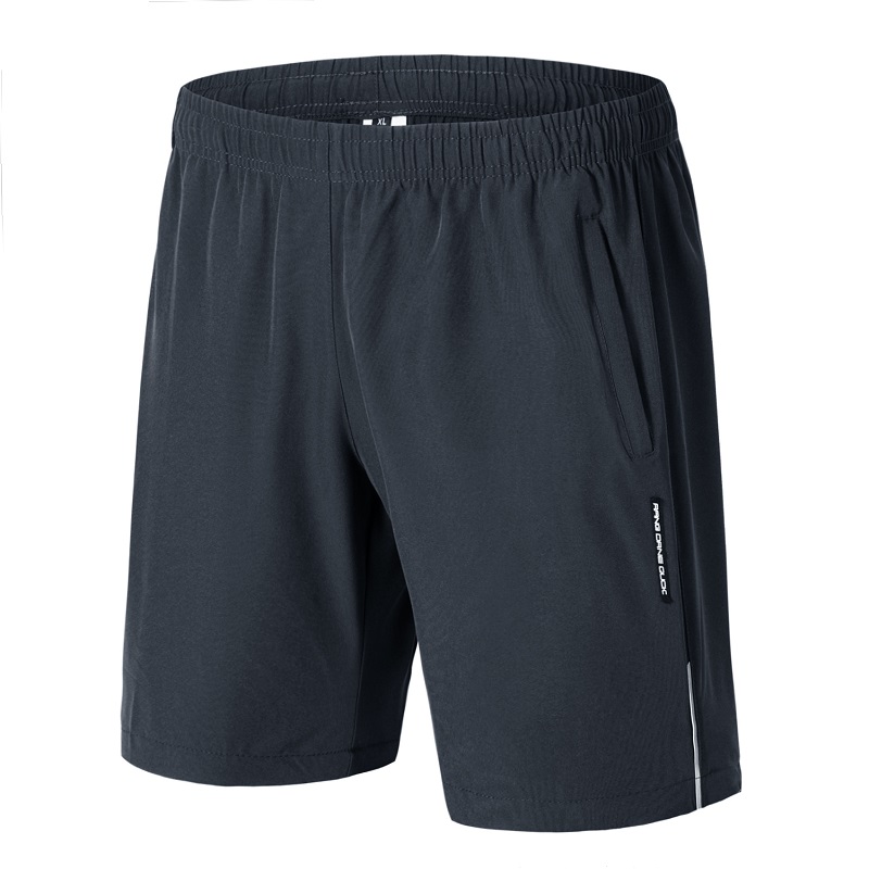 Vânzare fierbinte bărbați simplă negru cordon personalizat cordon de îmbrăcăminte pantaloni scurți fitness îmbrăcăminte sport pantaloni scurți