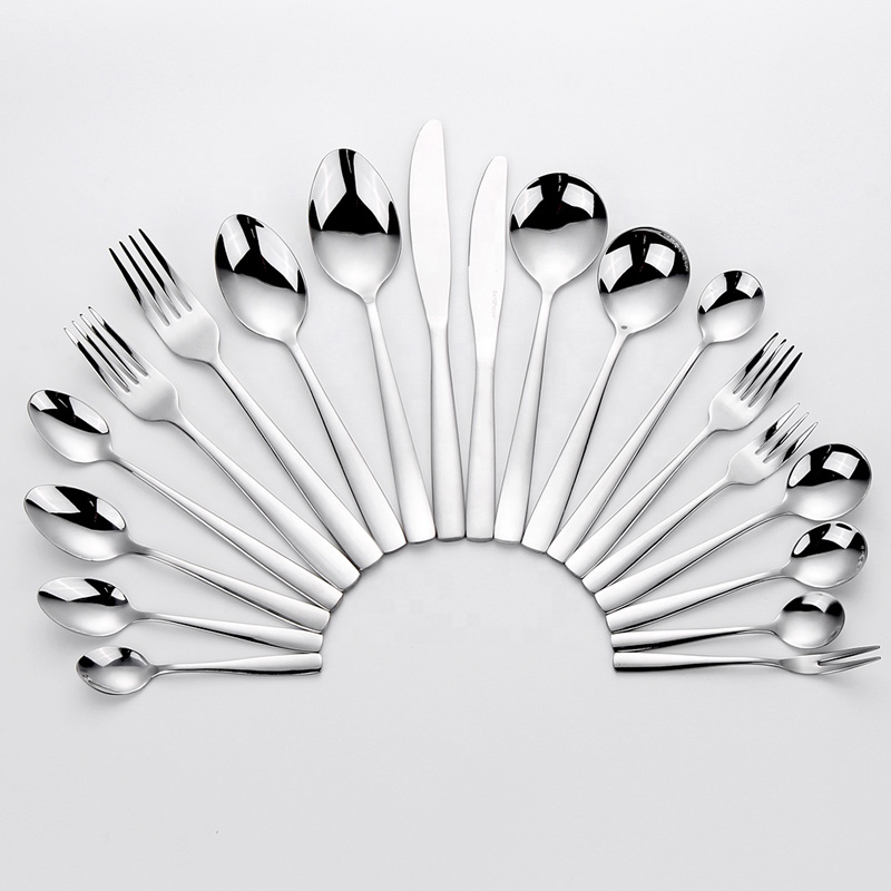 Morden Set de veselă din metal din oglindă design simplu / clasic 19PCS