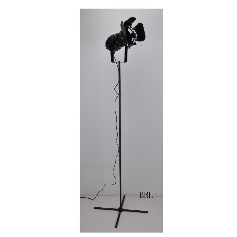 Lumina de podea de film cu 1 cu suport U, poate regla direcția