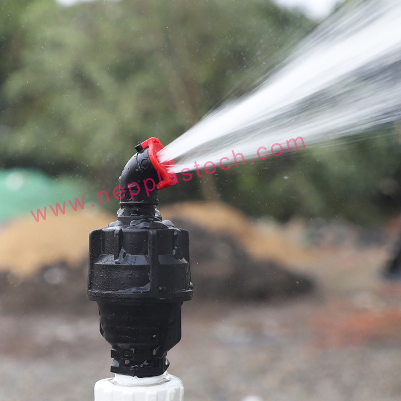 agricultura și grădină sistem de irigare stropitoare rotative din plastic cu 360