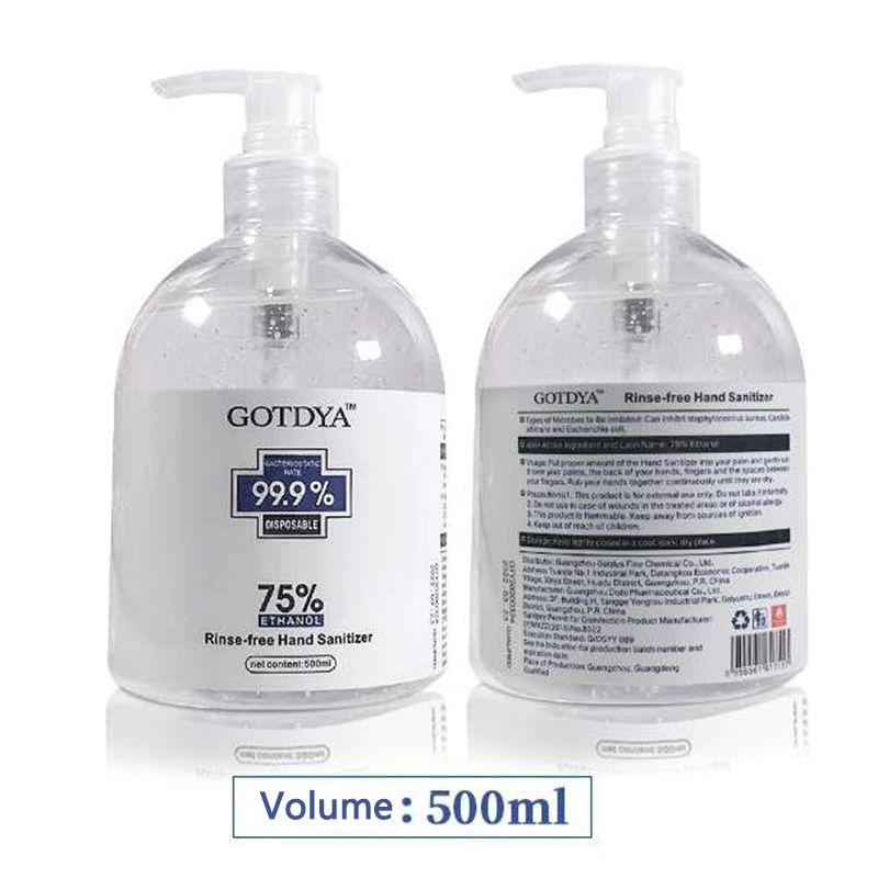 Sanitizer pentru mâini fără clătire