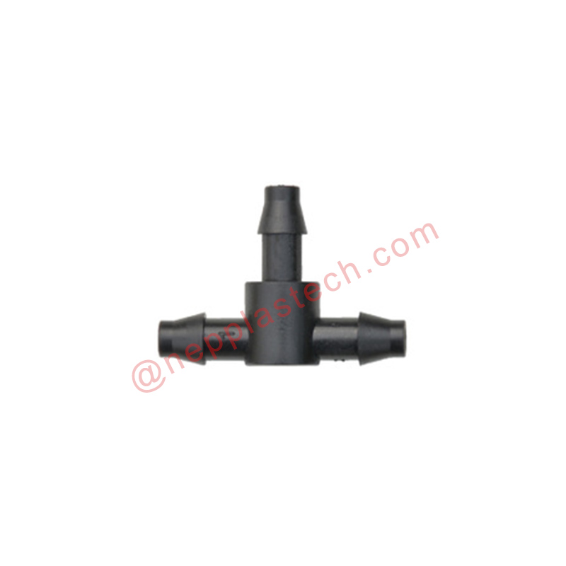 Sistemul de irigare a grădinii, conectorii de furtun dublu ghimpat, 4*7mm, conectori de furtun barb pentru picături de flori