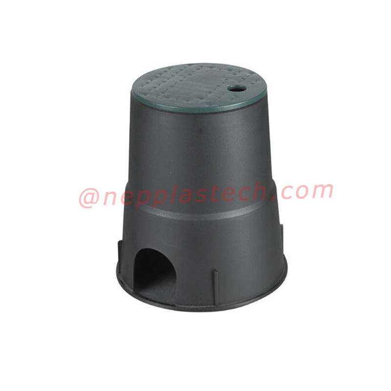 Sistem de irigare auto peisaj solar 6 10 12 inch valva de plastic și cutie de contor de apă