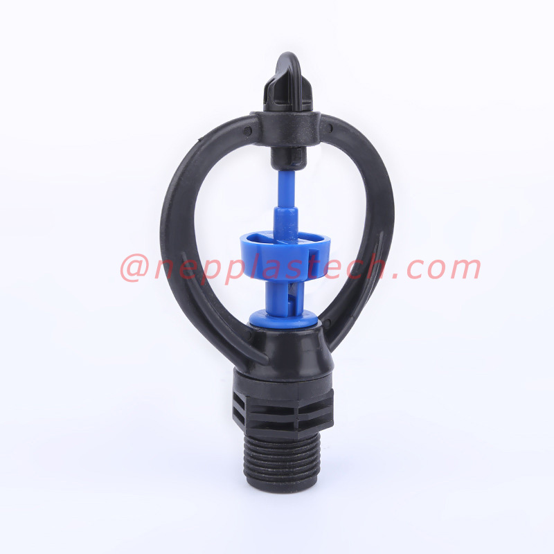 360 spray Distanta medie cu micro-stropitoare complete circulare de 3\/4 inch Stropitor rotativ cu irigare pe gazon