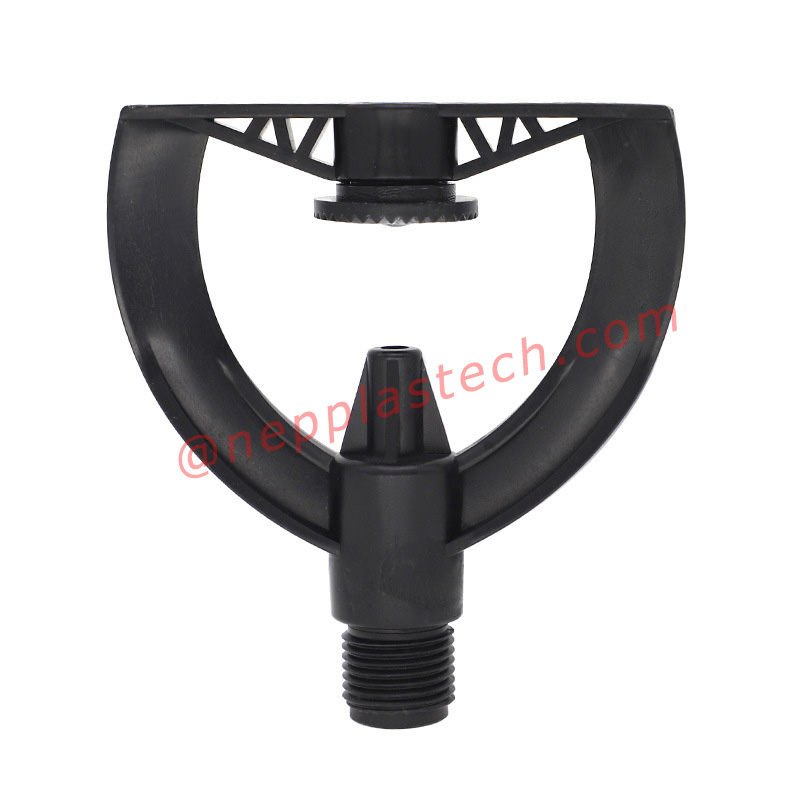 irigare peisaj de jumătate de inchi de stropire refractive gazon irigare auto duze de spray cu fluturi din plastic