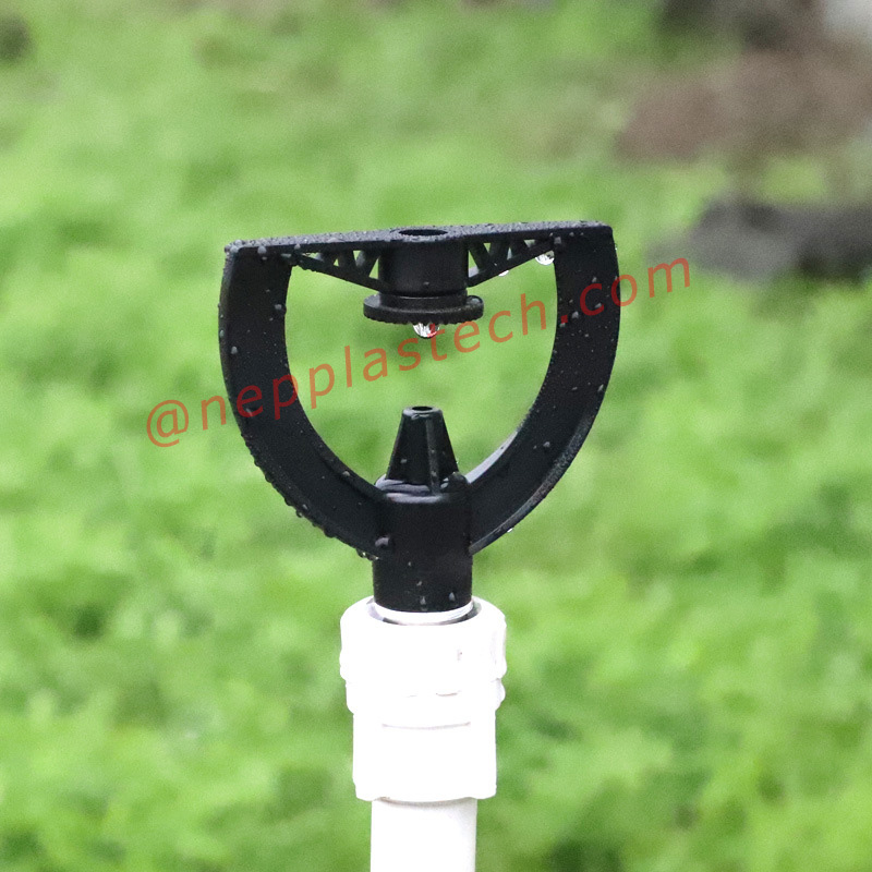 irigare peisaj de jumătate de inchi de stropire refractive gazon irigare auto duze de spray cu fluturi din plastic