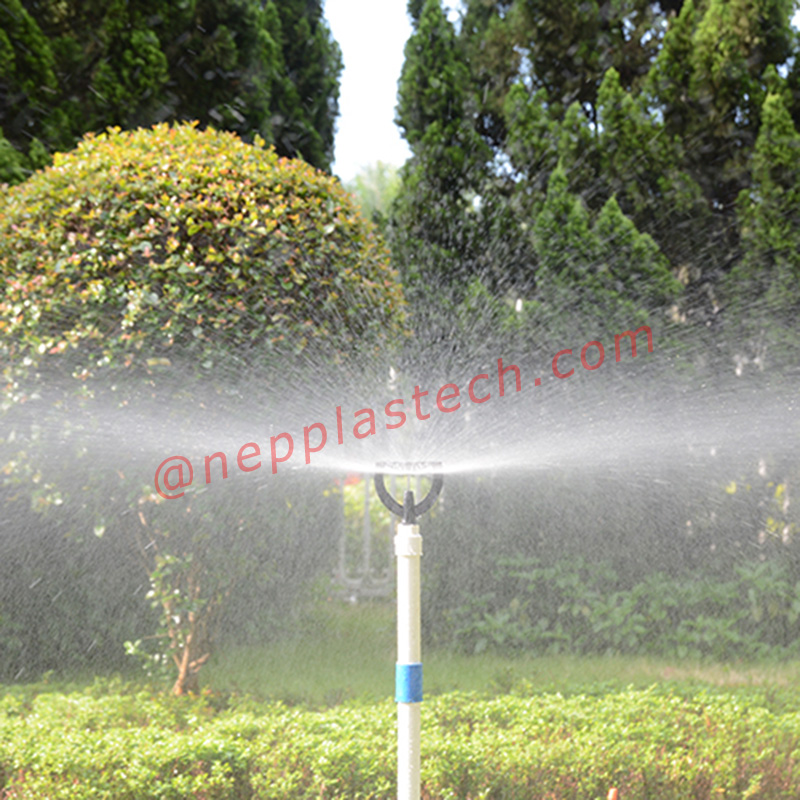 irigare peisaj de jumătate de inchi de stropire refractive gazon irigare auto duze de spray cu fluturi din plastic