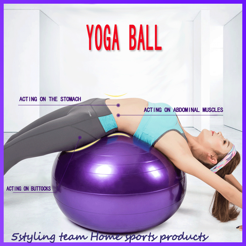 PVC îngroșat rezistent la explozie yoga masaj fitness antrenament de reabilitare a mingii cauciuc Balans de yoga echipamente sportive en-gros