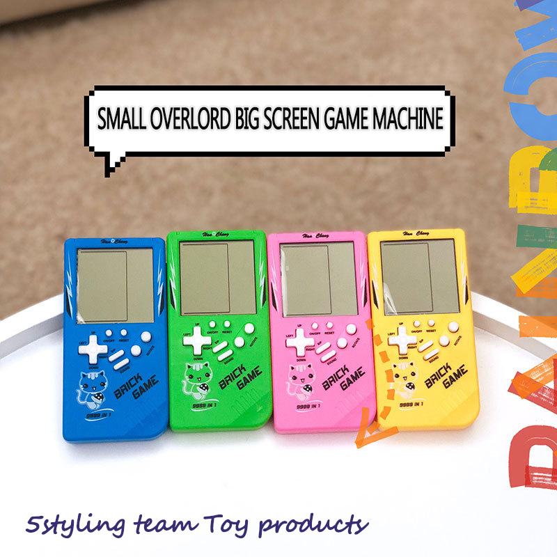Mașina populară de comerț exterior cu mâna mare de jocuri cu ecran Tetris nostalgic clasic puzzle arcade cadou creativ