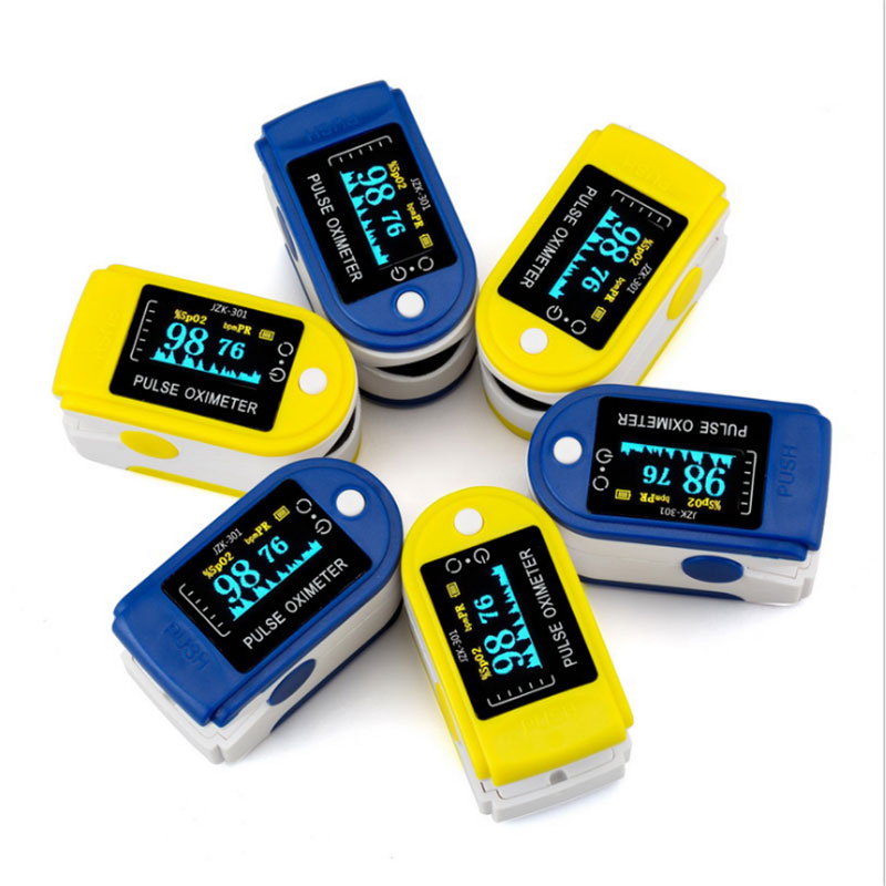 Deget de puls Pulsoximetru Oximeter Senzor de oxigen în sânge Contor de oxigen în sânge