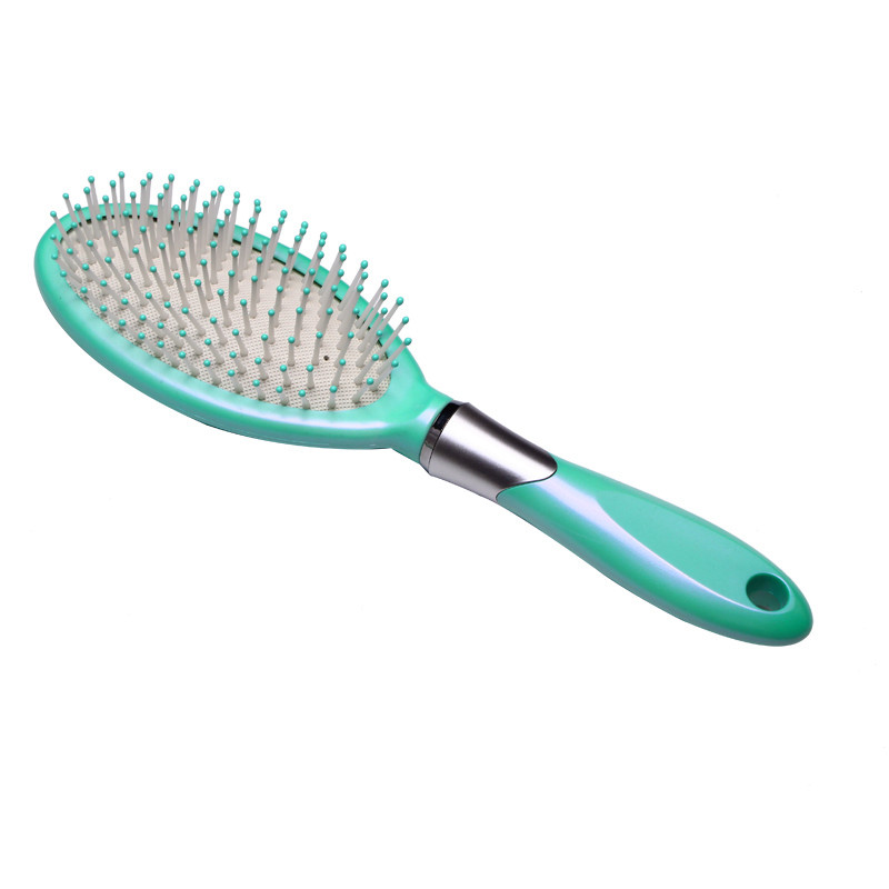 Luxos Detangling Mermaid shell păr perie electroplatire păr perie Florial Păr pieptănat coafura Frumuseţea pieptănat pieptene Highlight Combs pentru Clipper de păr