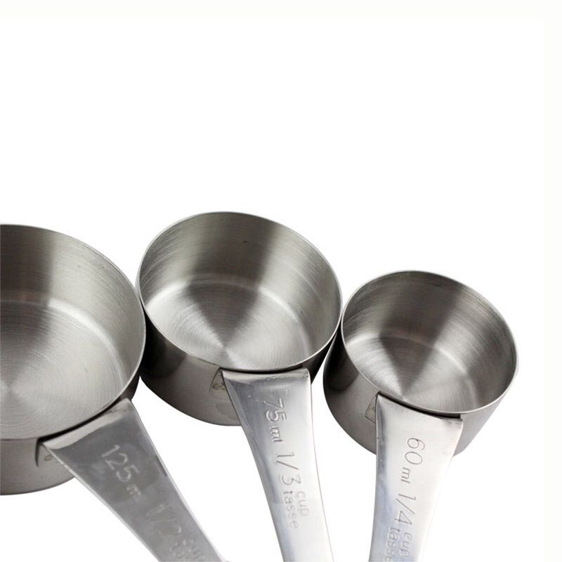 accesorii pentru bucătărie lingură de măsură din metal inoxidabil lingură de măsurare oțel linguriță lingură de măsurare