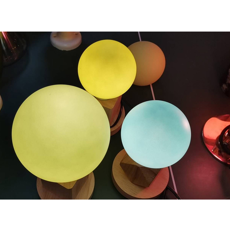 NOU Design de filament decorativ E27 a condus lumina Macaron bec de iluminat decorare