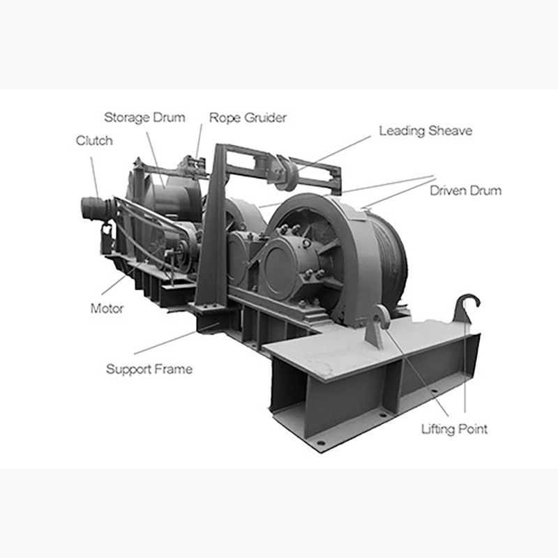 JMM Large Capity Friction Winch