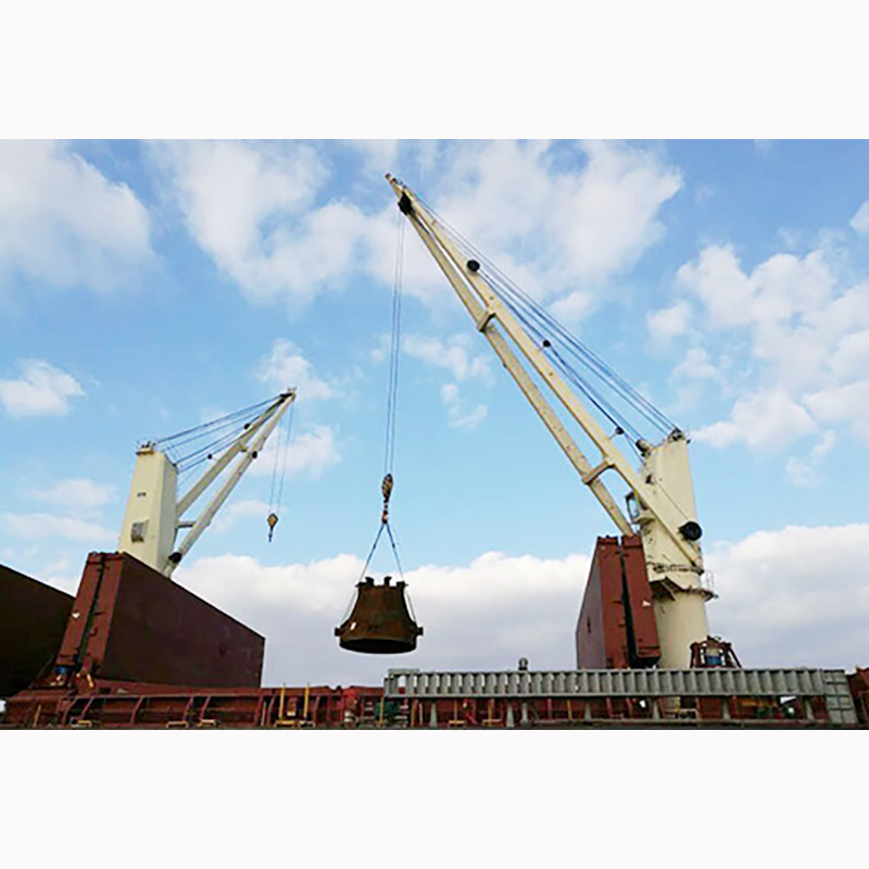 Telescopic Boom Sleewing Marine Crane