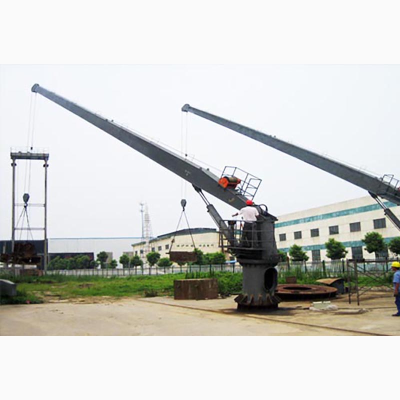 Telescopic Boom Sleewing Marine Crane