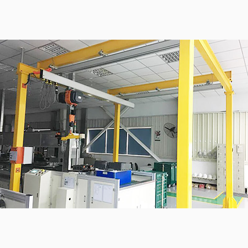 Sistemul de macara pe șină de aluminiu cu greutate moartă