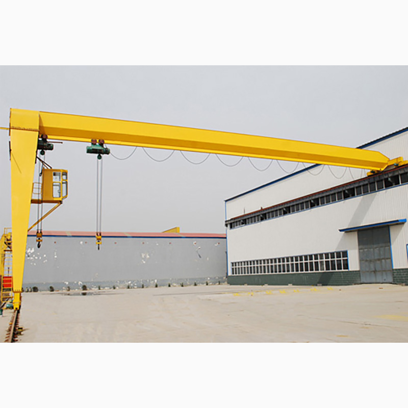 macara semigantă cu macara electrică