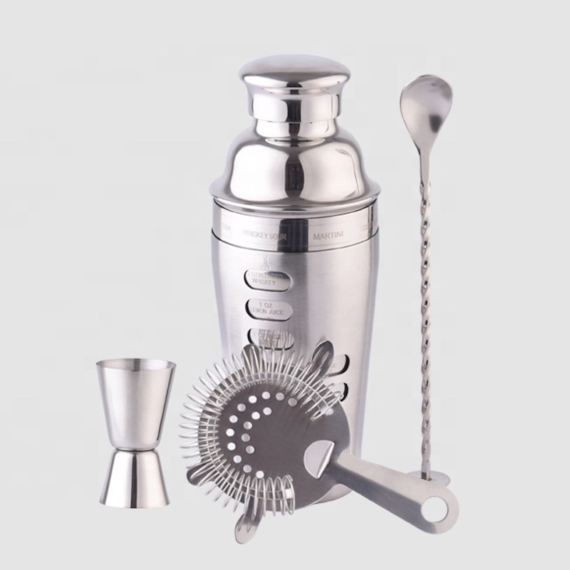 700ml bar din oțel inoxidabil set profesionist cocktail shaker set barman