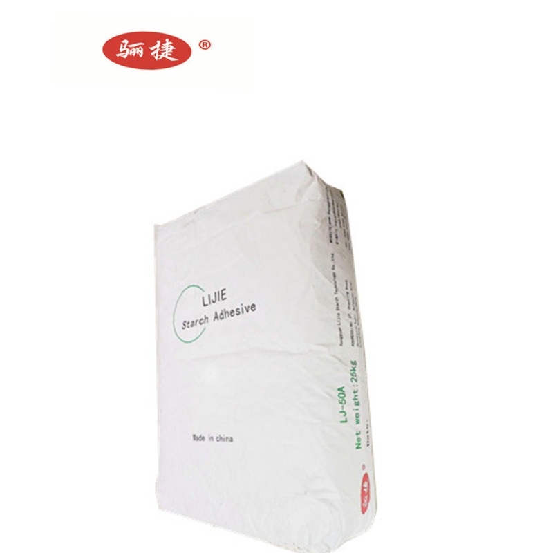 Lipitor de amidon pentru saci de hârtie chimică/pungă de hârtie din ciment, fund