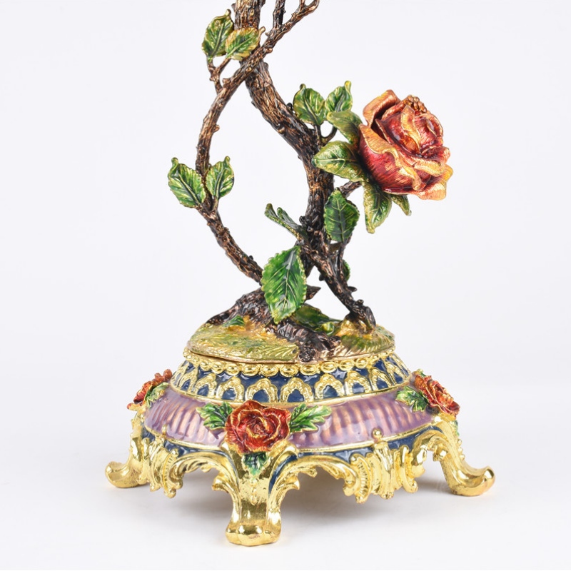 Cel mai vândut lamp ă de masă roz stil european vopsea pânză de art ă dormitor dormitor cameră de studiu lampă
